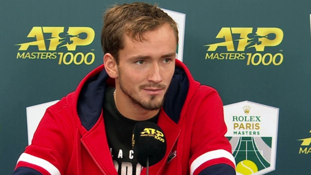 Rolex Paris Masters 2020 - Daniil Medvedev : "Mes favoris pour Bercy ? Nadal et Rublev... et après Tsitispas et moi peut-être !"