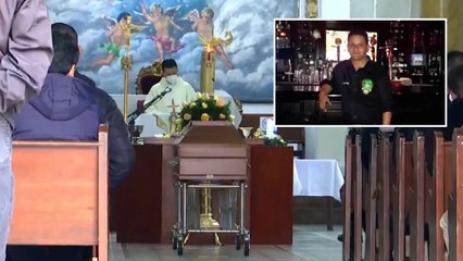 Familiares despiden a Oswaldo Muñoz, otra víctima de la inseguridad en Bogotá