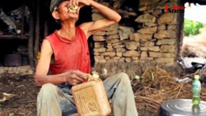 Man drinks gasoline for 42 years