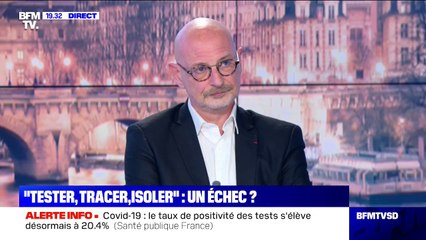 Deuxième vague: l'ancien directeur de la Santé estime que "l'isolement" a été raté