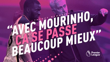 Interview de Tanguy Ndombele : "Ça se passe mieux avec Mourinho"