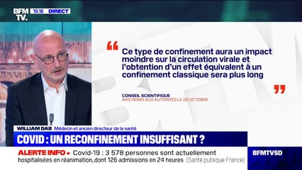 William Dab (ancien directeur de la Santé) sur le reconfinement: "On ne peut pas dire que ça sert à rien"