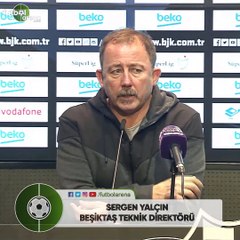 Sergen Yalçın: "Kazanmak şu anda ihtiyacımız olan şey"