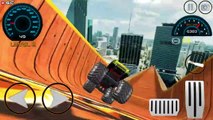 Mega Ramp Monster Truck Car Simulator 3D Car Stunt - Impossible Car Ramp Racing - Android GamePlay