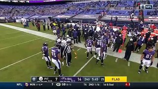 Matt Judon ejected for contacting official during fight in heated Steelers vs Ravens game