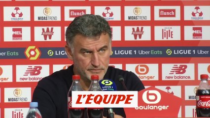 Galtier : « De la frustration mais aussi de la colère » - Foot - L1 - Lille