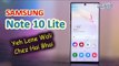 Samsung Galaxy Note 10 Lite Unboxing and Detailed Review - Camera Results, Features & Price