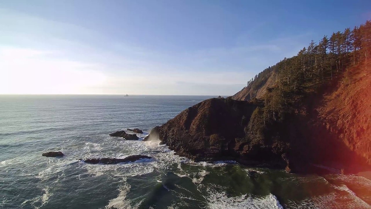 Ocean Sunset Beach Nature beautiful scene royalty Free  Stock no copyright background  video, creative common Free for commercial use, dron aerial view 4K- or full HD, in the world (2)