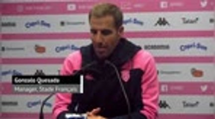 7e j. - Quesada : "Je suis revenu au Stade Français pour créer de la stabilité"