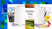 Contemporary Nursing: Issues, Trends, & Management  For Kindle