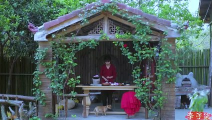 Riding a Horse to Find Magnolia Liliflora Blossoms for You 遛马寻花，摘下开得正盛的辛夷给喜欢的你们 Liziqi Channel