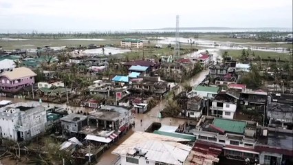 The Philippines: Flooding in Albay after Typhoon Goni