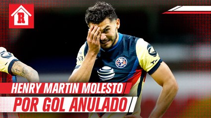 Henry Martin expresó su molestia en redes por el gol que le anularon