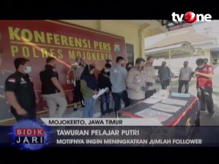 Penyebar Video Tawuran Geng Pelajar Putri Ditangkap Polisi