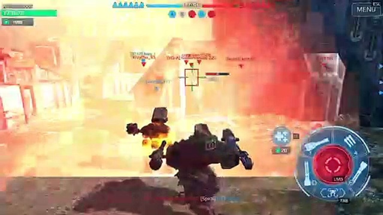 War Robots PC Gameplay - I Have a Super Robot Teammate