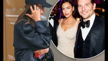 This morning, Irina Shayk was discovered leaving Bradley Cooper's home in a mess
