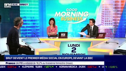 Guillaume Lacroix (Brut) : Brut devient le premier média social en Europe, devant la BBC - 02/11