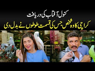 Kanwal Aftab Visits Expensive Parrot Shop in Karachi Which has Imported Parrot Breeds