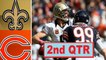 New Orleans Saints vs Chicago Bears Full Game 2nd Quarter | Week 8 | NFL 2020