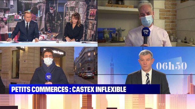 Petits commerces : Jean Castex inflexible - 02/11