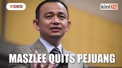 Maszlee Malik quits Pejuang