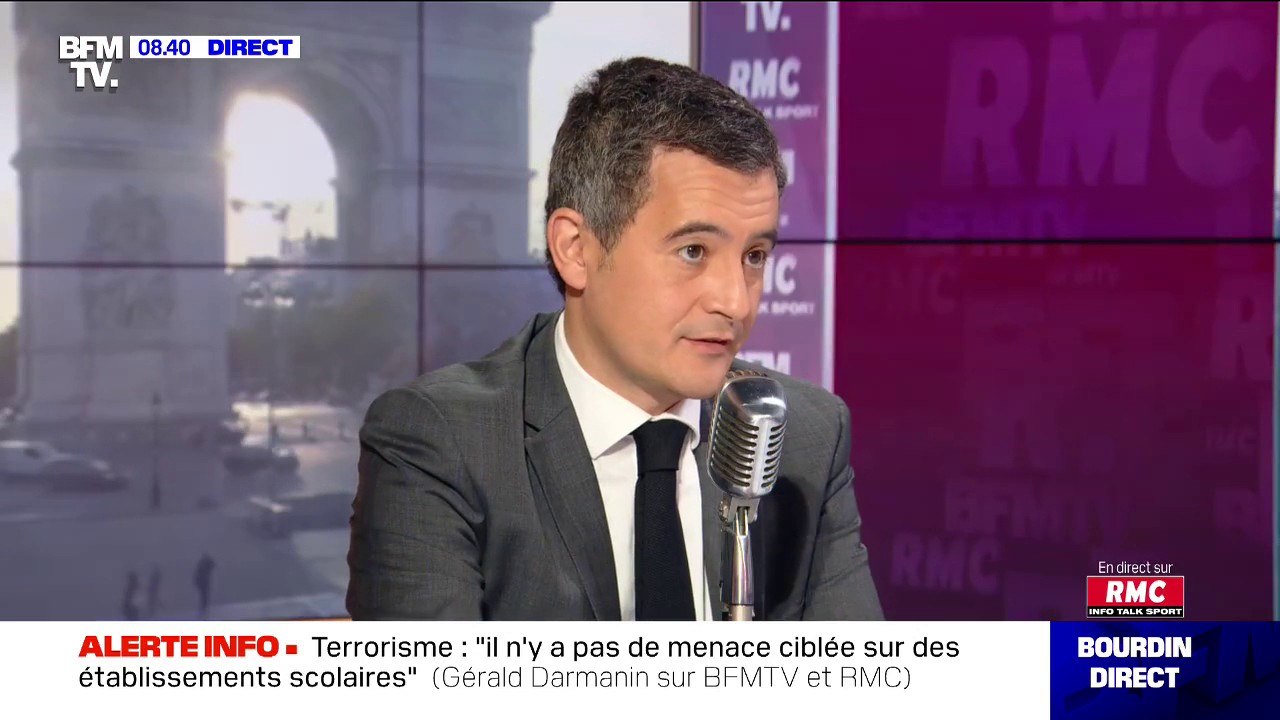 Gérald Darmanin: "Nous allons davantage contrôler nos frontières"