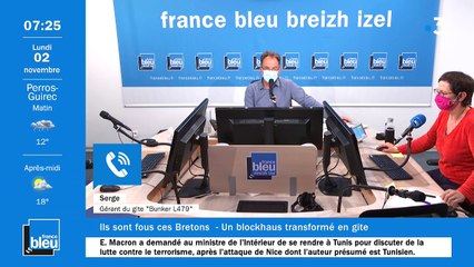 La matinale de France Bleu Breizh Izel du 02/11/2020