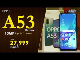 Oppo A53 Review, Massive Battery Capacity, Triple Camera & Electric Black Color