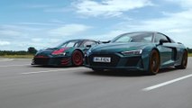 The new Audi R8 green hell & Audi R8 LMS Preview