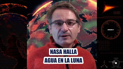 ¡ESTA VEZ SÍ! La NASA confirma la presencia de AGUA en la superficie de la LUNA