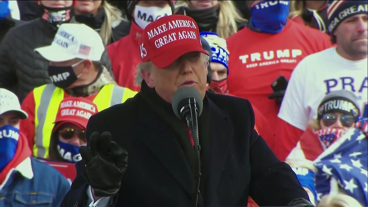 'Wir werden gewinnen, gewinnen, gewinnen': Countdown zur Wahl in den USA