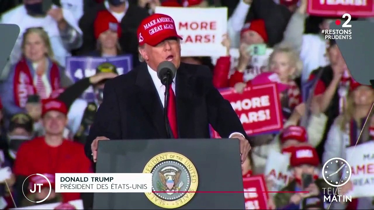 Présidentielle américaine : dernière ligne droite pour Donald Trump et Joe Biden