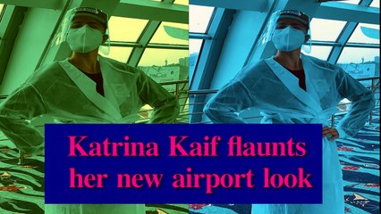 Katrina Kaif flaunts her new airport look