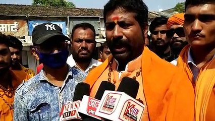 शुजालपुर: बजरंगदल ने लव जिहाद एवं निकिता तोमर को न्याय दिलाने के लिए प्रदर्शन