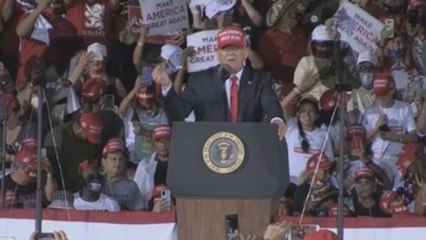 Trump se lanza a frenético final de campaña
