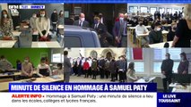Hommage à Samuel Paty: une minute de silence observée dans toutes les écoles de France