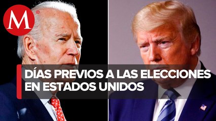 Elección presidencial en EU: Biden y Trump buscan votos en "Estados bisagra"