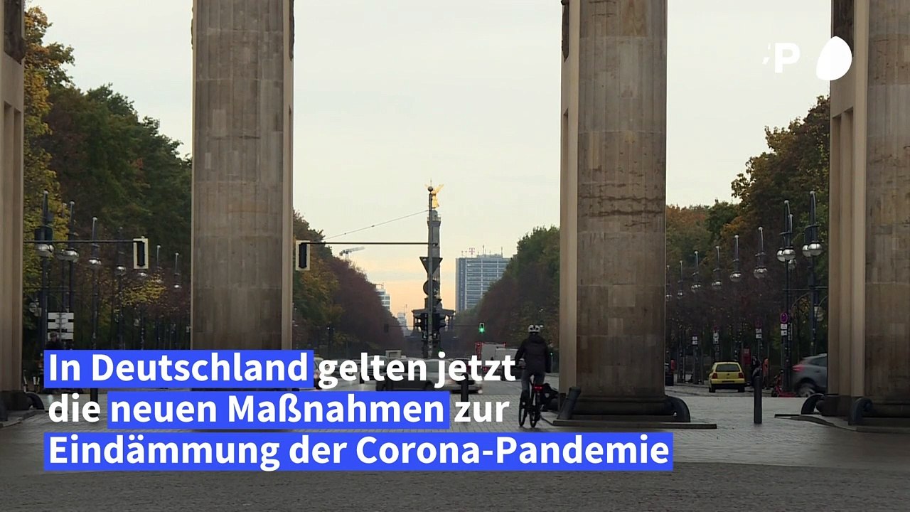 Verschärfte Corona-Beschränkungen in Deutschland in Kraft