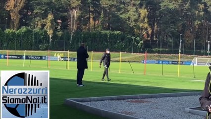Real Madrid-Inter, l'allenamento di rifinitura