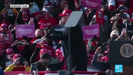 Trump and Biden make final pitch in swing states