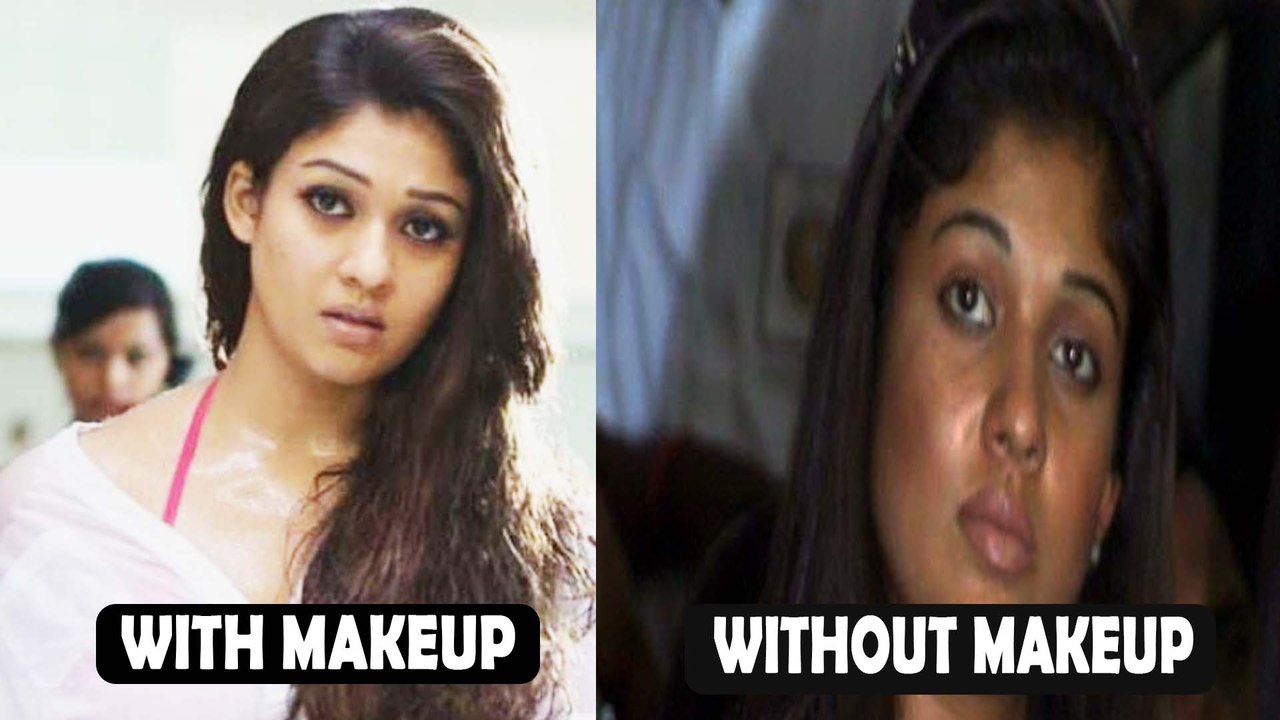Nayanthara with makeup, without makeup collection | FFilmibeat Kannada