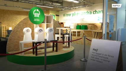 IKEA opens its first-ever second-hand store in sustainability push