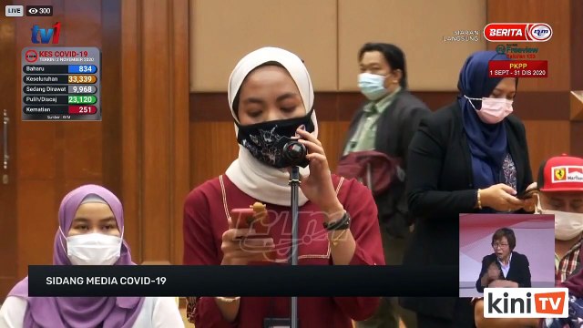 KKM- 6 termasuk petugas media, polis bantuan positif di Dewan Rakyat