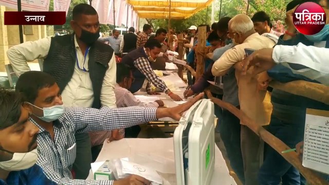 बांगरमऊ उपचुनाव फायर ब्रिगेड स्टेशन पर दिखी गहमागहमी