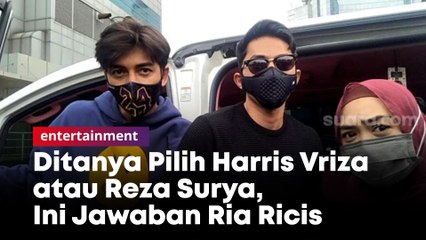 Ditanya Pilih Harris Vriza atau Reza Surya, Ini Jawaban Ria Ricis