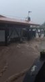 Typhoon Rolly Causes Flooding in San Francisco River in Philippines
