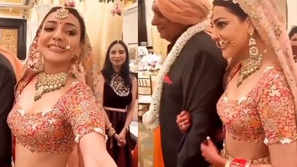 Kajal Aggarwal gets gets emotional with her father; Watch Video |FilmiBeat