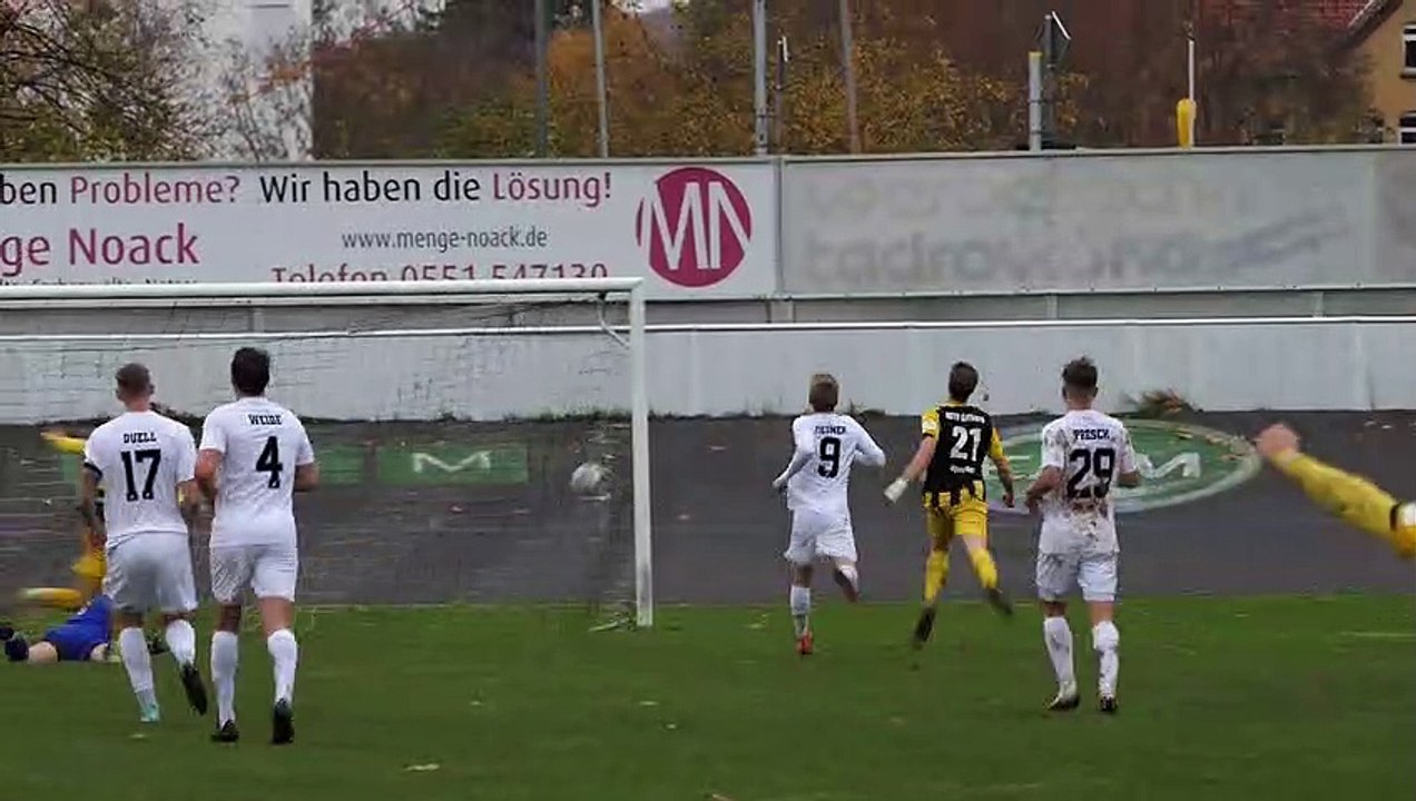 Das 2:0 für den MTV Gifhorn bei der SVG Göttingen