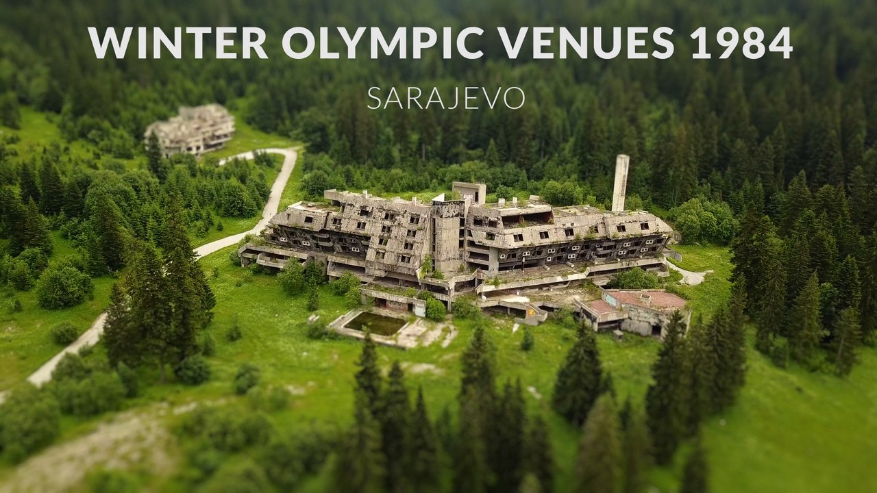 Abandoned Olympic Ruins in Sarajevo