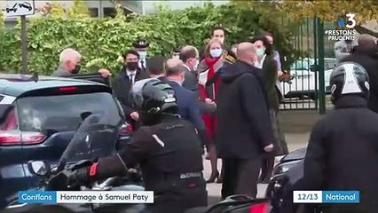 Conflans-Sainte-Honorine : un hommage rendu à Samuel Paty lors de la rentrée scolaire